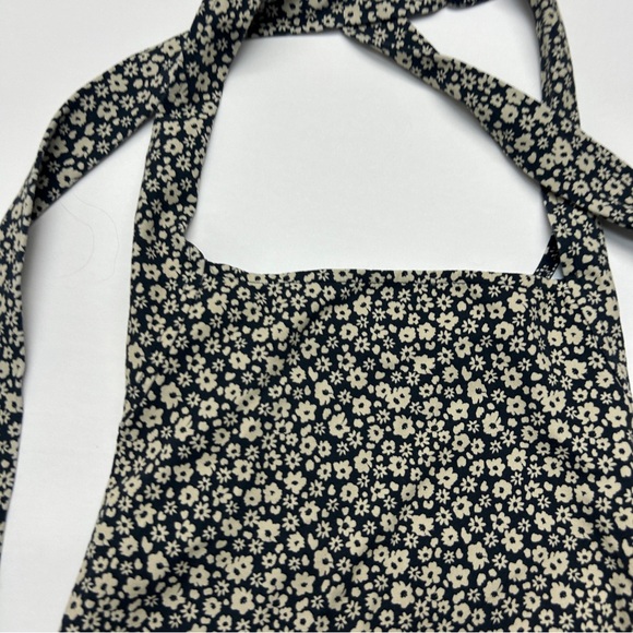 Intimately Free People Talk Back Square Neck Halter Bodysuit Leotard Thing - Picture 5 of 8